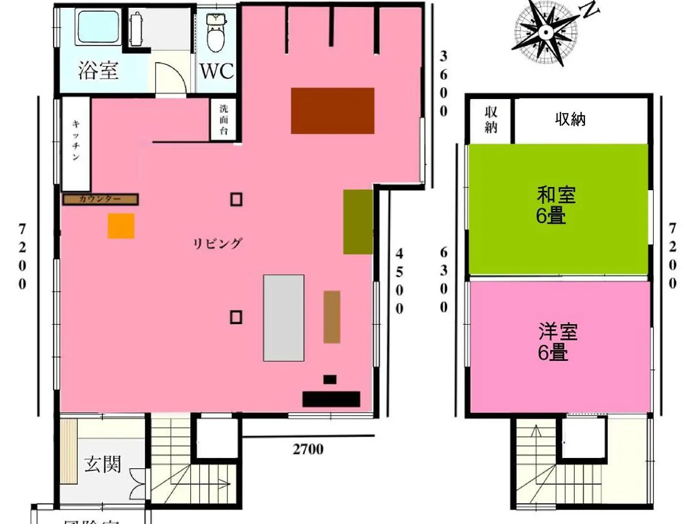 谷地頭温泉近く！ピアノのある一軒家（English Ok） 函館市